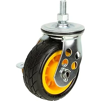 RockNRoller RCSTR4X2 4"x2" Ground Glider Wide Caster Upgrade for R2 Carts 2-Pack