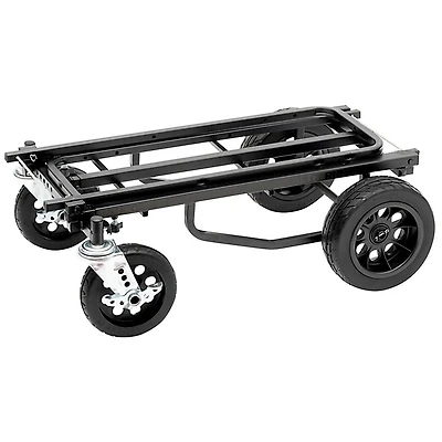 RockNRoller R12STEALTH Multi-Cart All-Terrain With R-Trac Wheel, Stealth Black