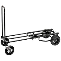 RockNRoller R12STEALTH Multi-Cart All-Terrain With R-Trac Wheel, Stealth Black