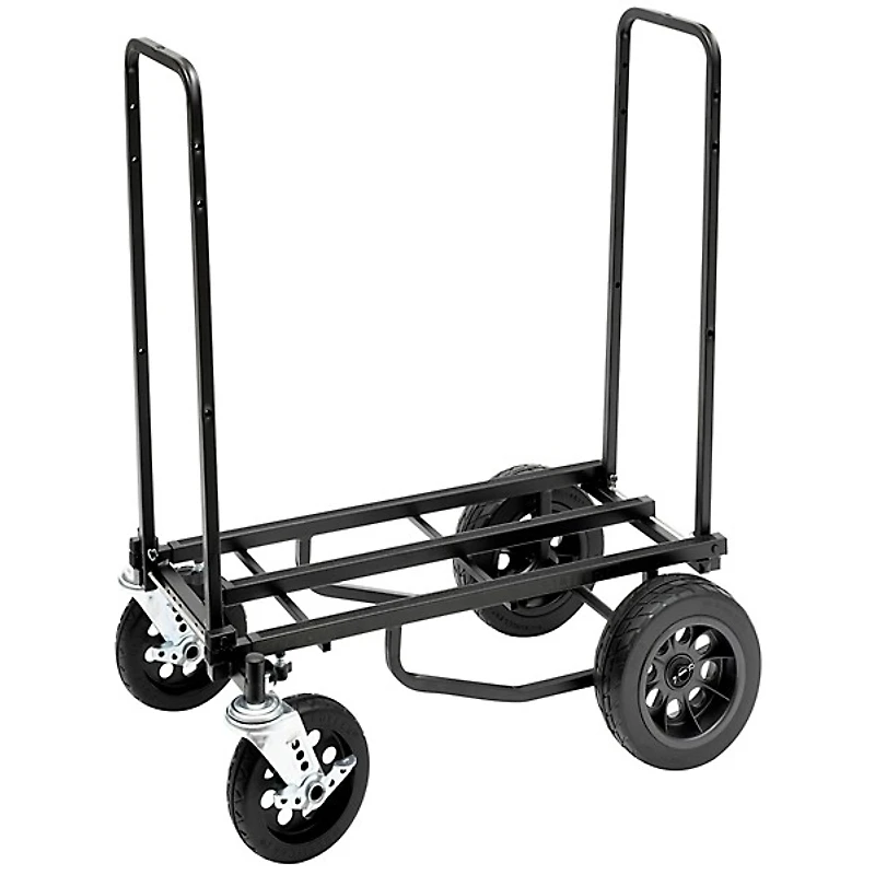 RockNRoller R12STEALTH Multi-Cart All-Terrain With R-Trac Wheel, Stealth Black