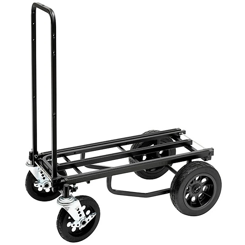 RockNRoller R12STEALTH Multi-Cart All-Terrain With R-Trac Wheel, Stealth Black