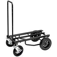 RockNRoller R12STEALTH Multi-Cart All-Terrain With R-Trac Wheel, Stealth Black