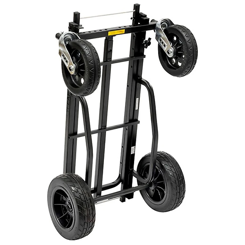 RockNRoller R12STEALTH Multi-Cart All-Terrain With R-Trac Wheel, Stealth Black