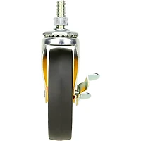 RockNRoller RCSTR5X125 5" G-Force Caster With Brake for R8, R10 Carts 2-Pack