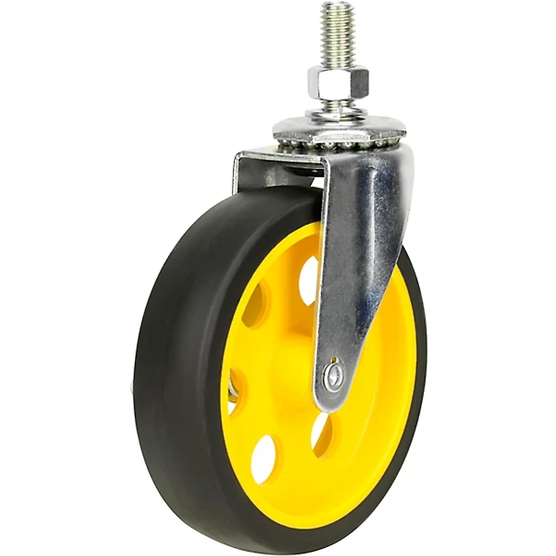 RockNRoller RCSTR5X125 5" G-Force Caster With Brake for R8, R10 Carts 2-Pack