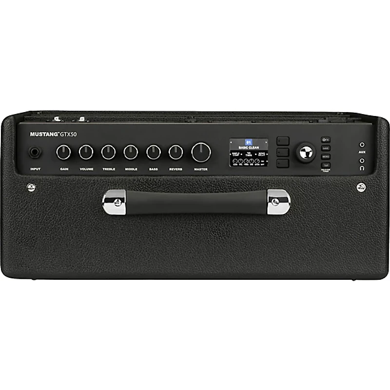 Fender Mustang GTX50 50W 1x12 Guitar Combo Amp Black