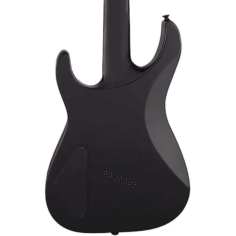 Jackson X Series Soloist Arch Top SLATX8Q MS 8-String Multi-Scale Electric Guitar Transparent Black Burst