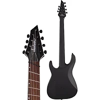 Jackson X Series Soloist Arch Top SLATX8Q MS 8-String Multi-Scale Electric Guitar Transparent Black Burst