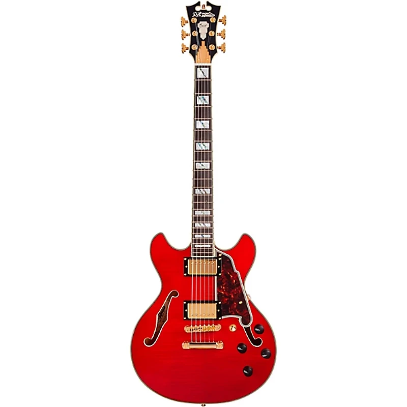 D'Angelico Excel Mini DC Semi-Hollow Electric Guitar
