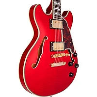 D'Angelico Excel Mini DC Semi-Hollow Electric Guitar