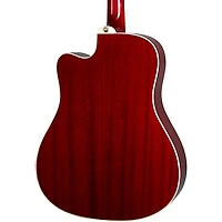 Epiphone Hummingbird EC Studio Limited-Edition Guitar Center-Exclusive Acoustic-Electric Guitar Wine Red