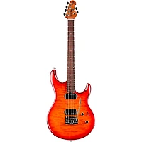 Ernie Ball Music Man Luke III HH Quilt Maple Top Rosewood Fingerboard Electric Guitar Cherry Burst
