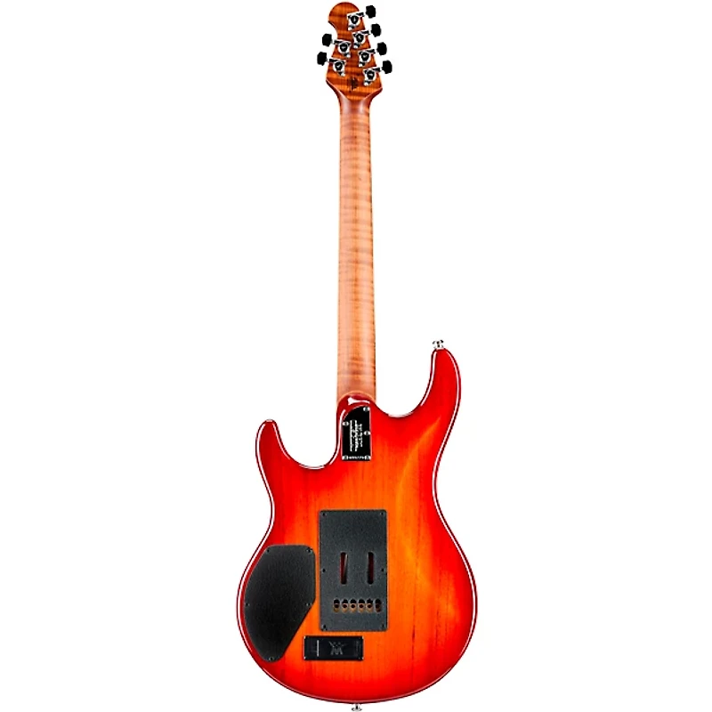 Ernie Ball Music Man Luke III HH Quilt Maple Top Rosewood Fingerboard Electric Guitar Cherry Burst