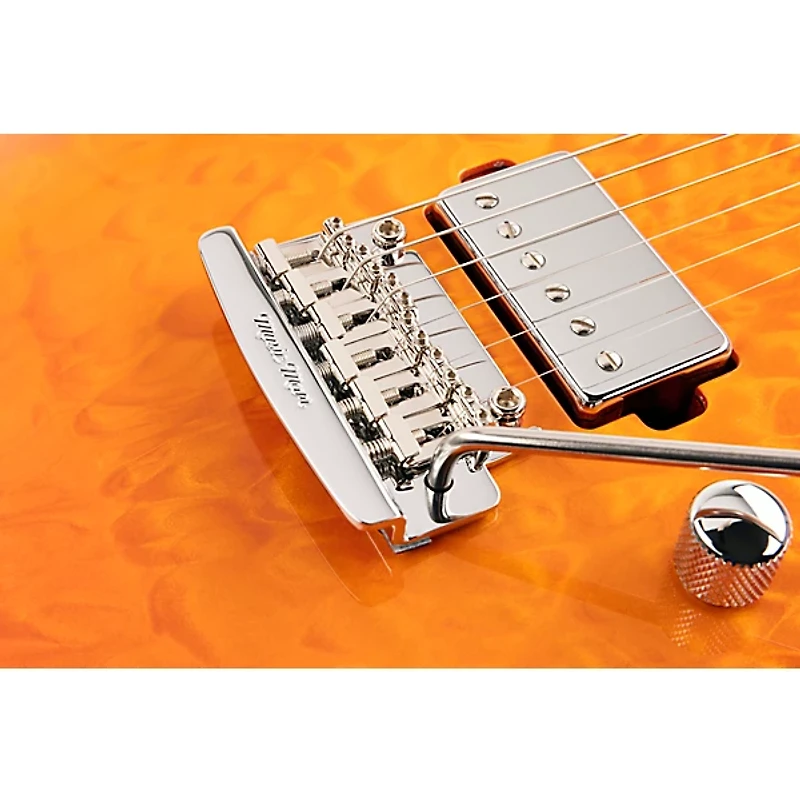 Ernie Ball Music Man Luke III HH Quilt Maple Top Rosewood Fingerboard Electric Guitar Cherry Burst