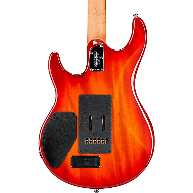 Ernie Ball Music Man Luke III HH Flame Maple Top Rosewood Fingerboard Electric Guitar Cherry Burst