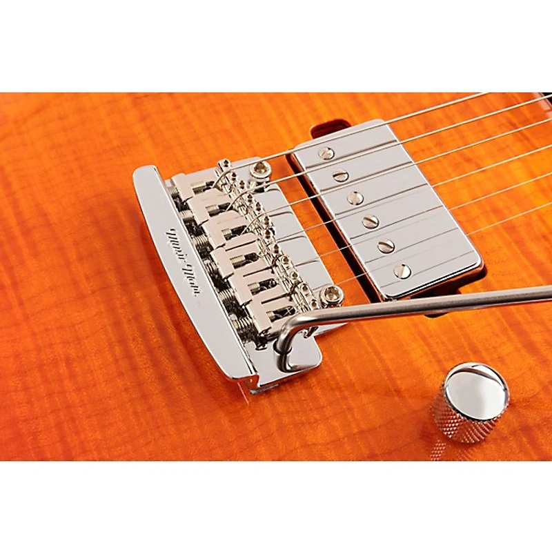 Ernie Ball Music Man Luke III HH Flame Maple Top Rosewood Fingerboard Electric Guitar Cherry Burst