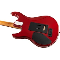 Ernie Ball Music Man Luke 3 HSS Flame Maple Top Rosewood Fingerboard Electric Guitar Cherry Burst
