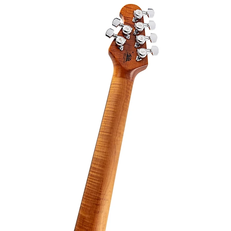 Ernie Ball Music Man Luke 3 HSS Flame Maple Top Rosewood Fingerboard Electric Guitar Cherry Burst