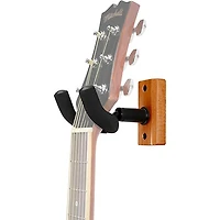 Proline GH5MH Solid Wood Guitar Wall Hanger 2-Pack - Mahogany