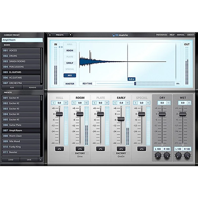 Overloud Upgrade from Factory IR Library to REmatrix Full (Download)