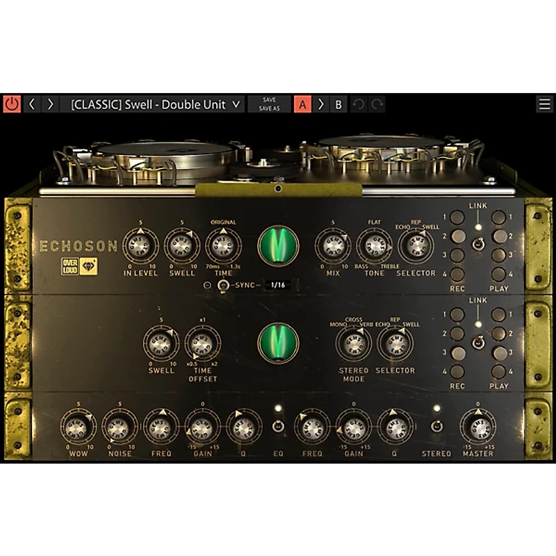 Overloud GEM ECHOSON Legendary Magnetic Drum Delay (Download)