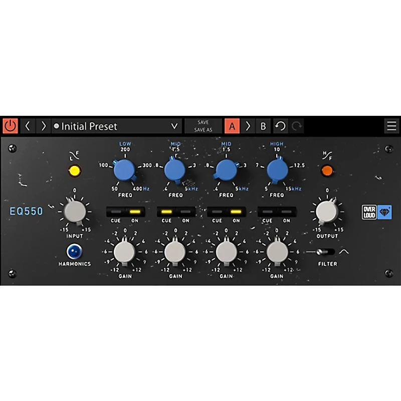 Overloud GEM EQ 550 Proportional Q - American EQ (Download)