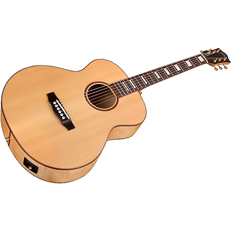 Guild Jumbo Junior Reserve Maple Acoustic-Electric Guitar Natural