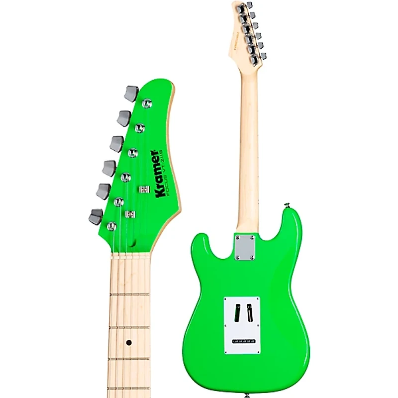 Kramer Focus VT-211S Electric Guitar Neon Green