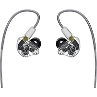 Mackie MP-320 In-Ear Monitors With Triple Dynamic Drivers Clear