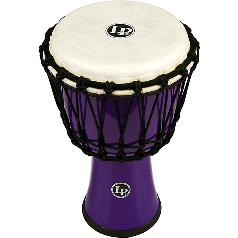 LP World Rope-Tuned Circle Djembe, 7 in.