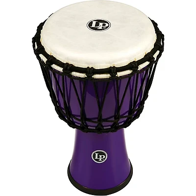 LP World Rope-Tuned Circle Djembe, 7 in.