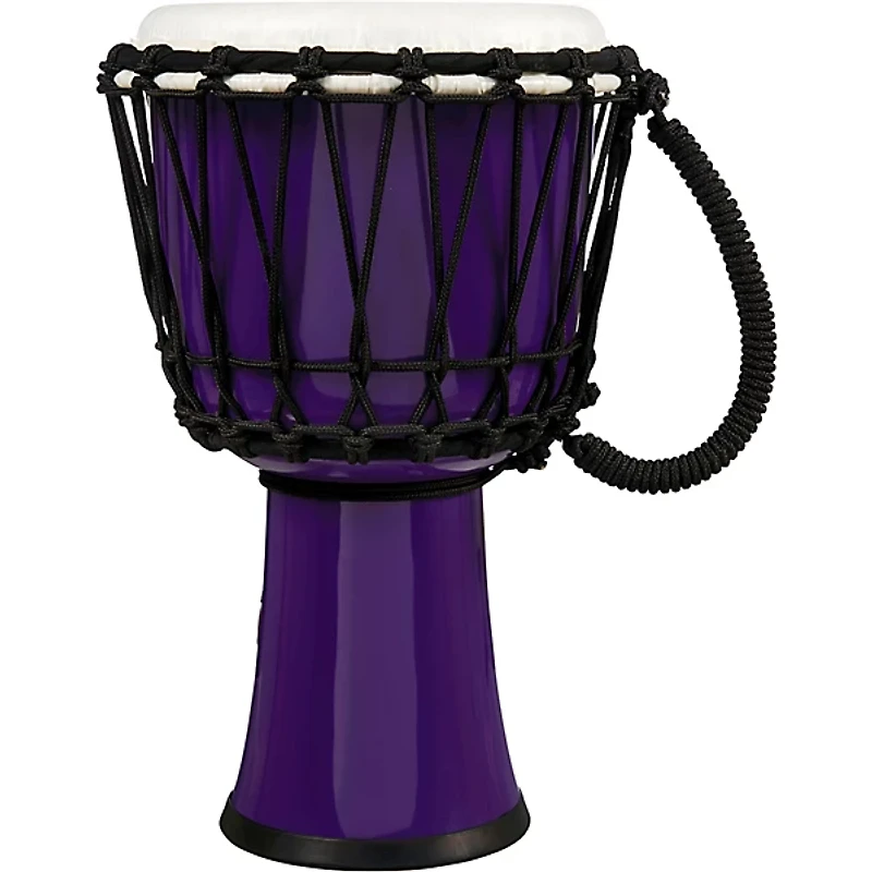LP World Rope-Tuned Circle Djembe, 7 in.