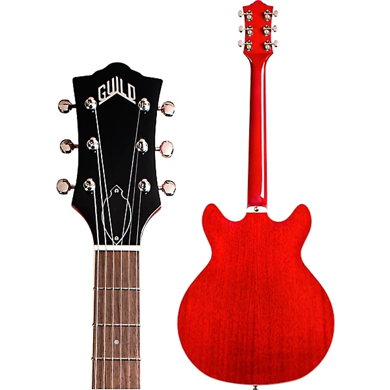 Guild Starfire I DC Semi-Hollow Electric Guitar Cherry Red
