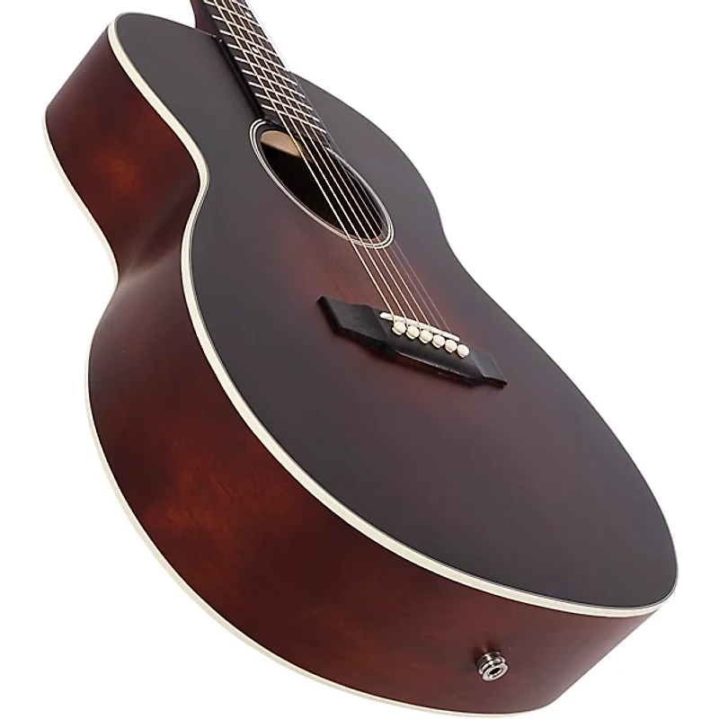 Recording King ROS-11-FE3-TBR Series 11 14th Fret 000 Acoustic-Electric Guitar with Fishman Sonitone Pickup Brown Burst