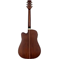 Mitchell T311CE Solid Spruce Top Dreadnought Mahogany Acoustic-Electric Guitar Edge Burst