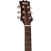 Mitchell T311CE Solid Spruce Top Dreadnought Mahogany Acoustic-Electric Guitar Edge Burst