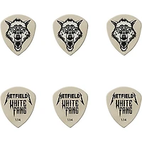 Dunlop James Hetfield Signature White Fang Guitar Picks and Tin -