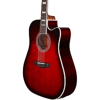 D'Angelico Premier Series Bowery Cutaway Dreadnought Acoustic-Electric Guitar