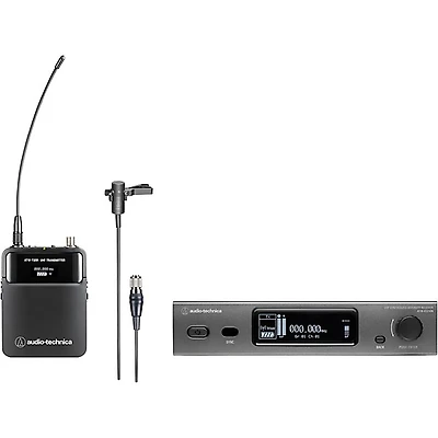 Audio-Technica 3000 Series (4th Gen) Network Enabled UHF Wireless with AT831cH Cardioid Condenser Lavalier Microphone