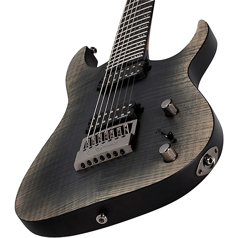 Schecter Guitar Research Banshee Mach-7 EverTune 7-String Electric Guitar FalloutBurst