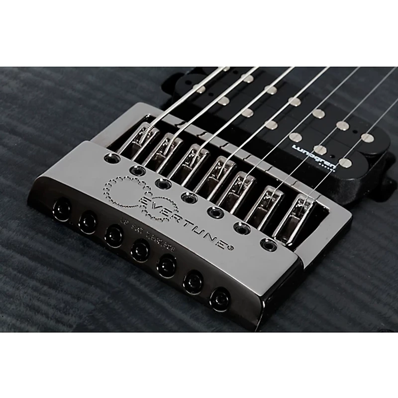 Schecter Guitar Research Banshee Mach-7 EverTune 7-String Electric Guitar FalloutBurst