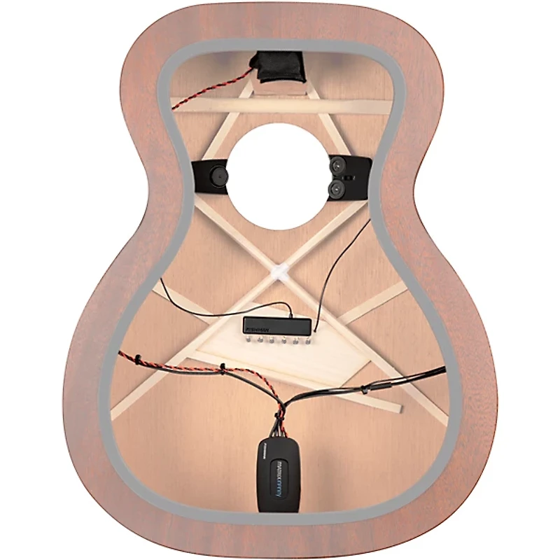 Fishman PowerTap Infinity - Body Sensor with Undersaddle Pickup Narrow Format