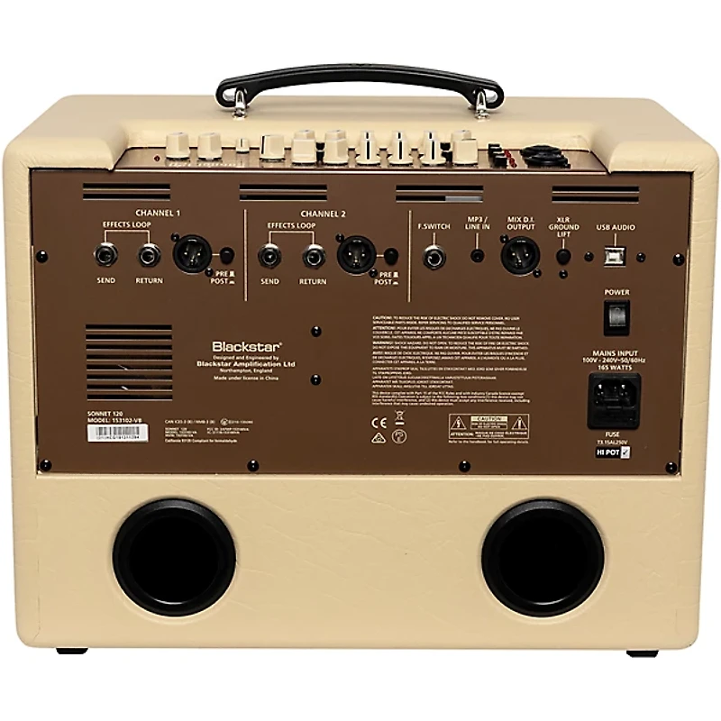 Blackstar Sonnet 120 120W 1x8 Acoustic Combo Amplifier