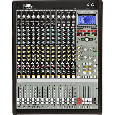 KORG MW-1608 SoundLink 16-Channel Hybrid Analog/Digital Mixer