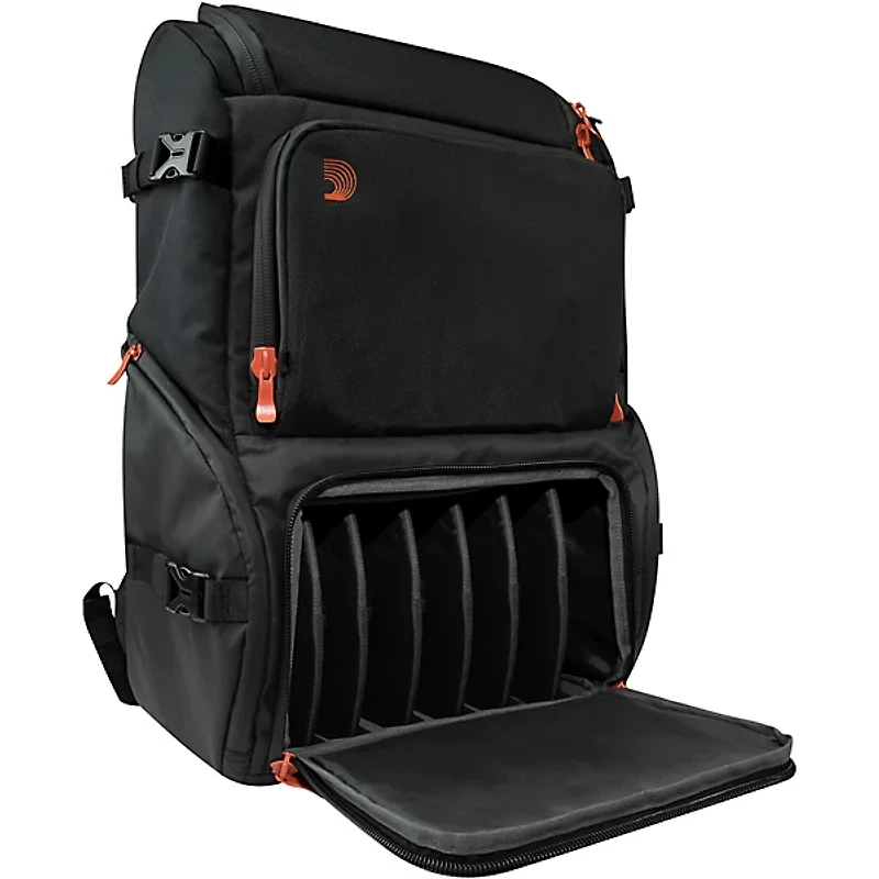 D'Addario Backline Gear Transport Backpack Red/Black