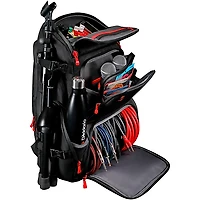 D'Addario Backline Gear Transport Backpack Red/Black