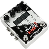 Electro-Harmonix Pitch Fork+ Polyphonic Pitch Shifter Guitar Effects Pedal White