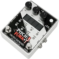 Electro-Harmonix Pitch Fork+ Polyphonic Pitch Shifter Guitar Effects Pedal White