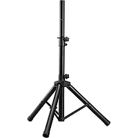 Proline SPS301 Lightweight Adjustable Speaker Stand With Carrying Bag Black