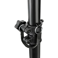 Proline SPS301 Lightweight Adjustable Speaker Stand With Carrying Bag Black